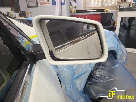 김해 벤츠 E220 하버캠프 세라믹본드 썬팅 파인뷰 블랙박스 LX5000 장착 / 김해,양산,부산