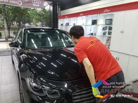 김해신차검수 그랜저IG 아마테라스 HH 아이나비 QXD1500 에프터블로우 작업 신차출고 김해썬팅 블랙박스 인터페이스 / 김해,양산,부산