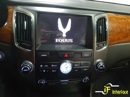 에쿠스 DIS모델 8인치 순정AVN 연동 아이나비 큐브HD 김해내비게이션 매립 / 김해,양산,부산