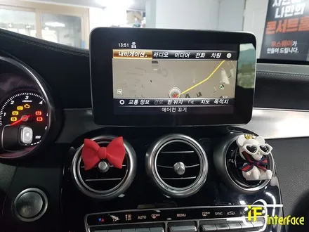 벤츠 GLC220 M2C200 카블릿 안드로이드 내비게이션 장착으로 T맵 카카오네비 유튜브 활용 / 김해,양산,부산