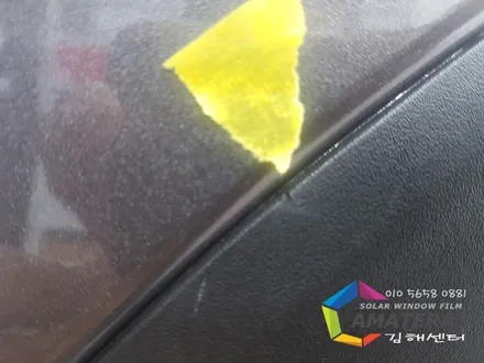 싼타페TM 김해신차검수 신차썬팅 선택한 필름은 아마테라스 EN 파인뷰 블랙박스 LX2000 조합 추천해~~ / 김해,양산,부산