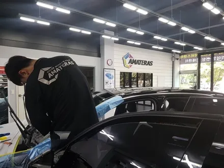 벤츠 e300 김해전면썬팅 파노라마 썬팅 아마테라스로 선택해 주셨어요~ 김해썬팅 김해벤츠썬팅전문 아마테라스김해센터 / 김해,양산,부산