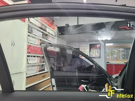 BMW 3시리즈 글라스틴트 로데 김해 열차단 썬팅 재시공 / 김해,양산,부산