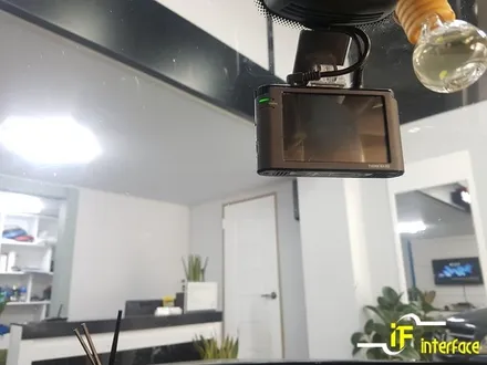 김해 벤츠 GLK220 블랙박스 광각미러 블루투스 오디오 장착 시공기 / 김해,양산,부산