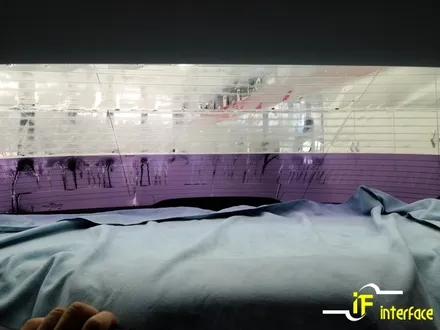제네시스 김해 썬팅 재시공 레인보우썬팅 I90 열차단 필름 시공기 / 김해,양산,부산