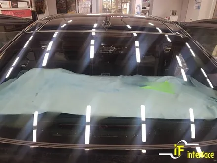 벤츠 S63 AMG 레인보우 열차단 썬팅 재시공 파인뷰 GX2000 블랙박스 보조배터리 블루투스 리시버 장착!! / 김해,양산,부산