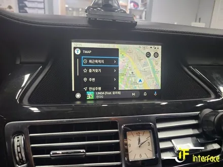 김해 장유 벤츠 CLS350 카플레이 안드로이드오토 미러링 장착 / 김해,양산,부산
