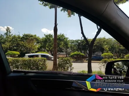 벤츠 E220 썬팅 재시공 아마테라스 EN으로 새로 했어요~ 열차단 확실한 아마테라스 김해센터 / 김해,양산,부산