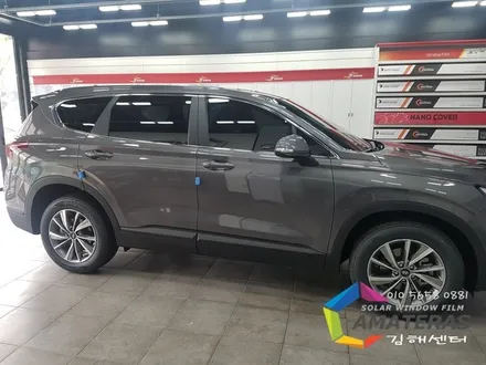 싼타페TM 김해신차검수 신차썬팅 선택한 필름은 아마테라스 EN 파인뷰 블랙박스 LX2000 조합 추천해~~ / 김해,양산,부산