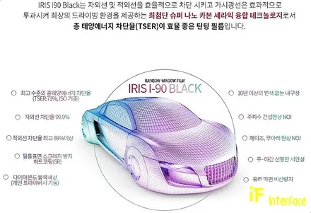 뜨거운 여름 폭염특보로 썬팅 교체를 생각하고 있다면?? 김해 레인보우 썬팅 전문점 인터페이스 입니다. / 김해,양산,부산