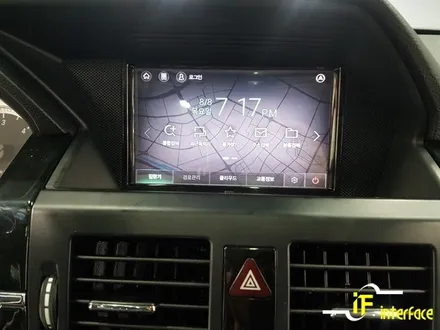 벤츠 GLK220 NTG-2540 탈거후 아틀란 3D 내비게이션 양방향 미러링 그놈 장착 / 김해,양산,부산