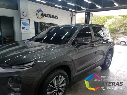 싼타페TM 김해신차검수 신차썬팅 선택한 필름은 아마테라스 EN 파인뷰 블랙박스 LX2000 조합 추천해~~ / 김해,양산,부산