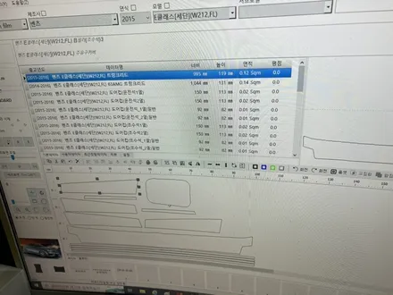 스크래치 잘나는 하이그로시 금정구B필러 ppf로 완벽보호!! / 부산 금정구