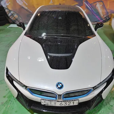 인천 랩핑 BMW i8 민트크롬 전체랩핑/크롬랩핑 / 인천 남동구 논현동