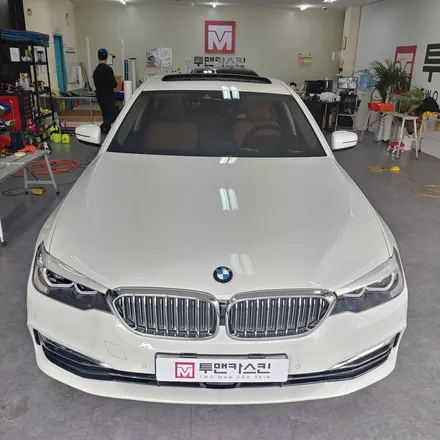 인천랩핑 BMW g30 루프스킨 작업 포스팅 / 작은 포인트로 큰 변화 및 만족감을 주는 포인트랩핑 / bmw 5시리즈 루프스킨 / 청라랩핑 / 인천 남동구 논현동