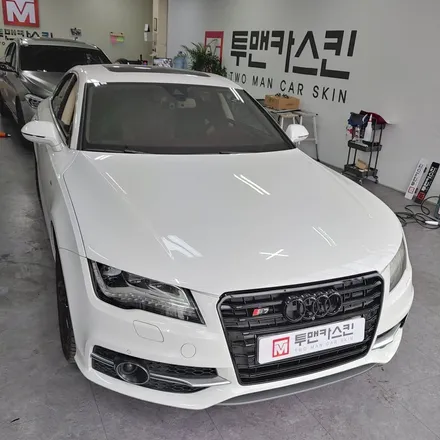 인천랩핑 아우디 a7 루프스킨 작업포스팅 / 콧수염 턱수염 랩핑 / 아우디a7랩핑 전문점 / a7랩핑 / 청라랩핑 / 인천 남동구 논현동