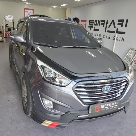 [투맨카스킨] 현대 투싼 부분 포인트랩핑 / 보닛 / 루프스킨 / 사이드미러/ 필러라인 / 투싼 투톤랩핑 / 인천랩핑 / 청라랩핑 / 인천 남동구 논현동