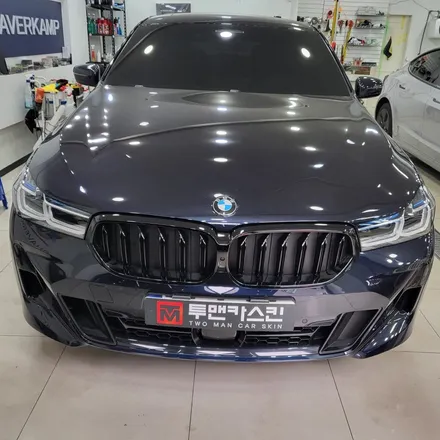 BMW 6GT 차량 크롬죽이기 작업으로 조금 더 스포티한 느낌으로 변신 시켜 드렸습니다^^ / 인천 계양구 랩핑 전문점 / 투맨카스킨 / 계양랩핑 / 인천 남동구 논현동