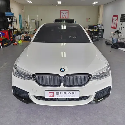 인천랩핑 BMW 5시리즈 G30 포인트랩핑/루프스킨/사이드미러 랩핑/휀다 가니쉬 랩핑/5시리즈랩핑/청라랩핑 / 인천 남동구 논현동