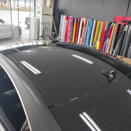 [투맨카스킨] 벤츠 CLS 전체랩핑 시공 포스팅 / 에이버리데니슨 / 사틴블랙락그레이메탈릭 / 인천랩핑 / 청라랩핑 / 인천 남동구 논현동