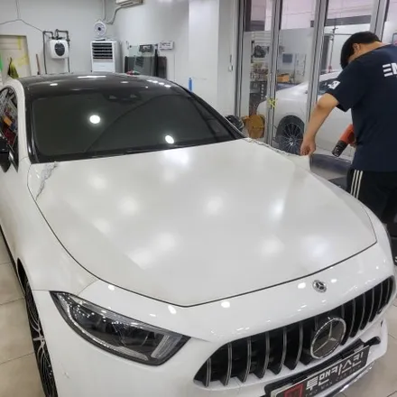 인천 랩핑제거 잘하는곳 / 벤츠 CLS 400d 수명다된 랩핑 필름 제거 하기 / 깔끔하게 원상복구 해드렸습니다 ^^ / 인천 남동구 논현동