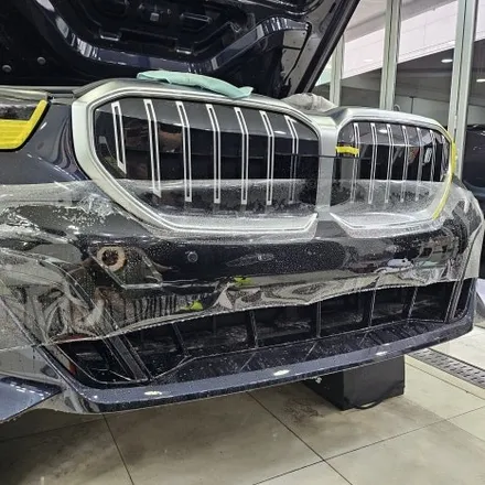 BMW i5 전체 PPF 작업 및 아이코닉글로우 그릴 유광블랙 랩핑 / 인천PPF 전문 / 인천 남동구 논현동
