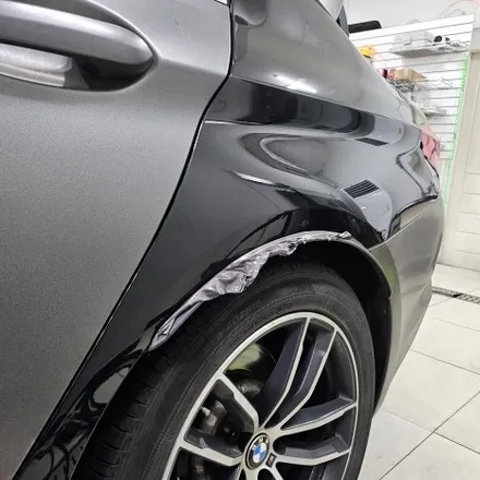 BMW 5시리즈 랩핑 전문 | 520d 탄자나이트 블루 컬러 + PPF 시공 / 인천 남동구 논현동