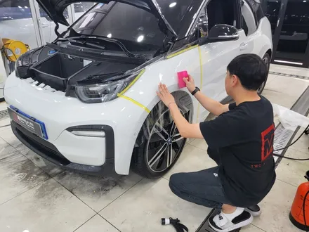 BMW i3 사고로인한 부분 PPF 작업 포스팅 / 앞휀다 ppf / ppf덕분에 도장면 보호 했네요 / 인천ppf / bmw ppf 잘하는곳 / 인천 서구, 부평, 부천