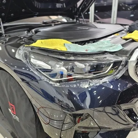 BMW i5 전체 PPF 작업 및 아이코닉글로우 그릴 유광블랙 랩핑 / 인천PPF 전문 / 인천 남동구 논현동