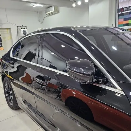 BMW 320d 백화현상 해결, 3M 2080 크롬죽이기 시공 / 인천 남동구 논현동