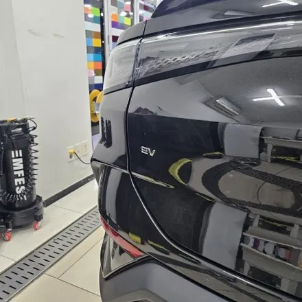 BYD 씨라이언7 엠블럼 랩핑 작업 후기 / EV, SEALION7 레터링은 제거 하기 / 인천 남동구 논현동