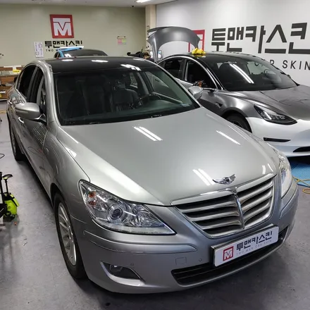 인천 랩핑 전문점 제네시스 BH 3m2080 루프스킨 작업 포스팅/제네시스 랩핑 전문점/청라 랩핑 / 인천 남동구 논현동