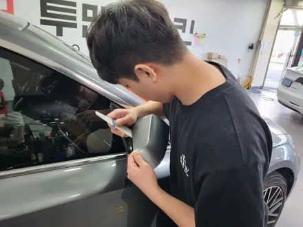 [투맨카스킨]BMW 5gt 전체랩핑 / 실내랩핑 / 브러쉬드블랙메탈릭 / 3m2080 / 인천랩핑 / 논현랩핑 / 시흥랩핑 / 송도랩핑 / 청라랩핑 / 인천 서구, 부평, 부천