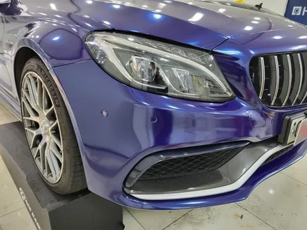 [투맨카스킨] 벤츠 C63s amg 사고랩핑 / 부분랩핑 c63amg 랩핑 / 앞범퍼랩핑 / 인천랩핑 청라랩핑 파주랩핑 은평구랩핑 송도랩핑 논현랩핑 / 인천ppf 송도ppf / 인천 서구, 부평, 부천