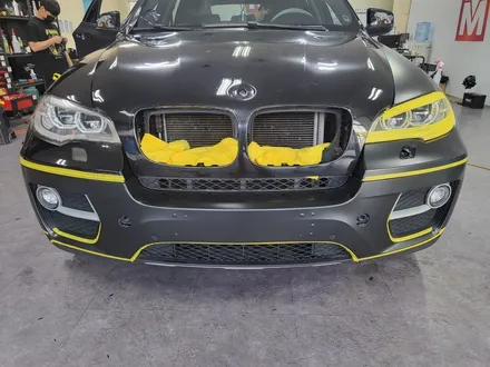 BMW X6 전체랩핑 잘하는곳 / 에이버리데니슨 사틴블랙 / x6랩핑 / 의왕랩핑 의왕시랩핑 의왕ppf 의왕시ppf 의왕썬팅 의왕시썬팅 / 인천 서구, 부평, 부천