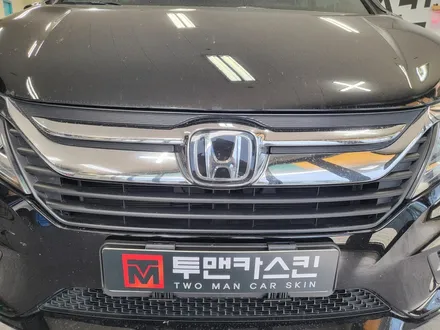 혼다 오딧세이 크롬죽이기 / 블랙차량을 더욱 포스있게 만들기 / 혼다 랩핑 잘하는곳 / 인천랩핑 송도랩핑 / 인천 서구, 부평, 부천