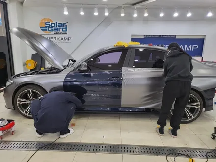 BMW 320d 전체랩핑 잘하는곳 / 사틴다크그레이 전체랩핑 / 3시리즈 랩핑 / 청주랩핑 청주시랩핑 / 인천 서구, 부평, 부천