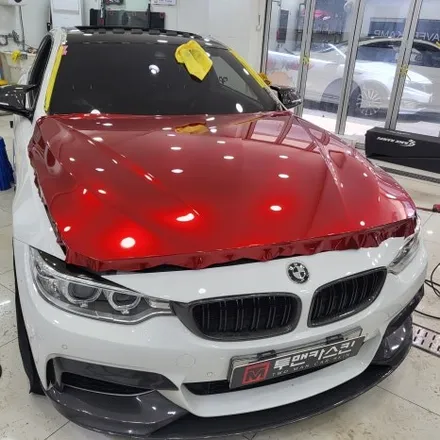 인천랩핑 잘하는곳 / BMW 4시리즈 쿠페 전체랩핑 시공 포스팅 / 오토벨벳 BMW 어벤츄린 레드 컬러로 강렬한느낌으로 시공완료 / BMW 4쿠페 랩핑 전문점 / 투맨카스킨 / 인천 남동구 논현동