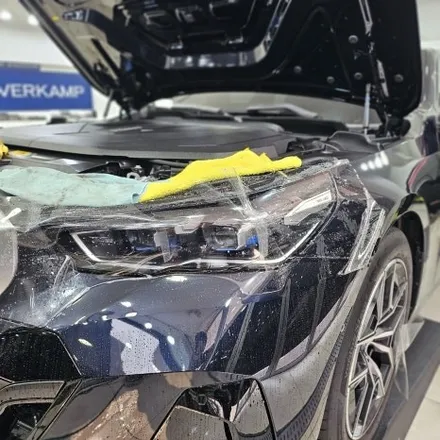 BMW i5 전체 PPF 작업 및 아이코닉글로우 그릴 유광블랙 랩핑 / 인천PPF 전문 / 인천 남동구 논현동