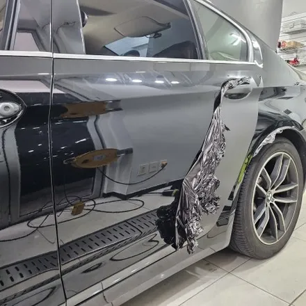 BMW 5시리즈 랩핑 전문 | 520d 탄자나이트 블루 컬러 + PPF 시공 / 인천 남동구 논현동
