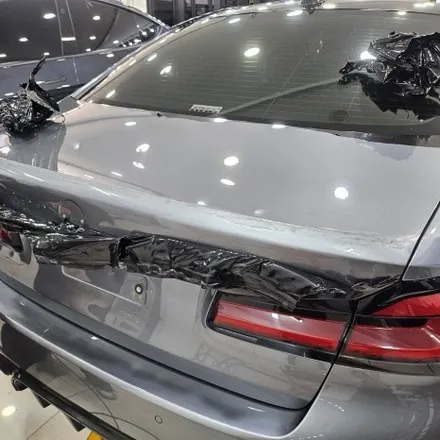 BMW m550d 리페어블랙 전체랩핑 시공기 / 라이트 톤 다운 PPF 작업까지 진행 / 인천 랩핑 PPF 전문점 / 인천 남동구 논현동