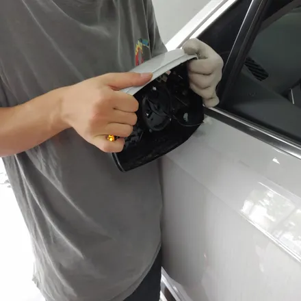 인천 랩핑 아우디 Q7 루프스킨/부분랩핑/크롬죽이기/크롬가리기랩핑 / 인천 남동구 논현동
