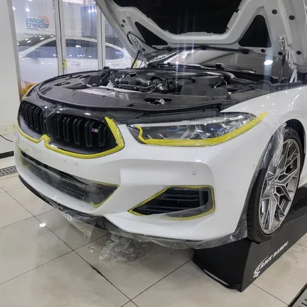 인천PPF BMW 850i 앞범퍼 PPF 재시공 / PPF 필름덕에 도장면을 보호 받으셨습니다 ^^ / PPF를 해야하는 이유 / 클리프디자인 옥타곤 / 인천 남동구 논현동