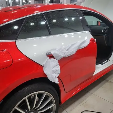 송도랩핑 벤츠 GT43 AMG 전체랩핑 제거 해드렸습니다 ^^ / 깔끔하게 원상복구 완료 / 인천 남동구 논현동