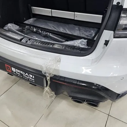포르쉐 마칸 GTS 무광 PPF 재시공｜뒷범퍼 사고 후 깔끔한 복원 작업 / 인천 남동구 논현동