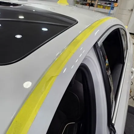 인천 루프스킨 BMW 5시리즈 G바디 3M2080 유광블랙 시공 후기 / 인천 남동구 논현동