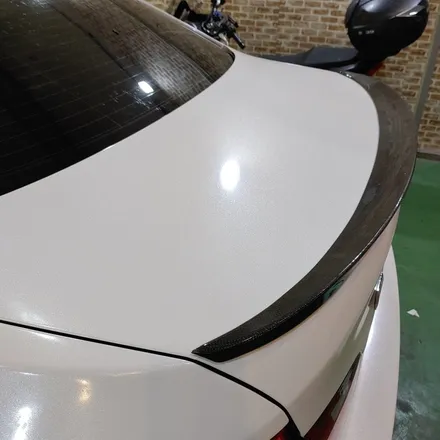 인천 랩핑 BMW 520d 다이아몬드화이트 전체랩핑/5시리즈 전체랩핑 / 인천 남동구 논현동