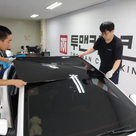 인천 랩핑 기아 K3 루프스킨 작업 포스팅/사이드미러 랩핑/k3랩핑 / 인천 남동구 논현동