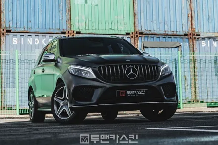 인천랩핑 벤츠 GLE 350d 에이버리 사틴블랙락그레이메탈릭 전체랩핑 시공 포스팅 / 벤츠 GLE 랩핑 전문점 / 청라랩핑 / 인천 남동구 논현동