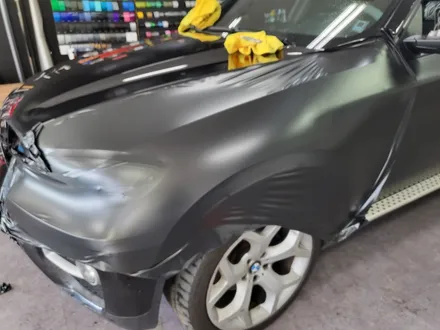 BMW X6 전체랩핑 잘하는곳 / 에이버리데니슨 사틴블랙 / x6랩핑 / 의왕랩핑 의왕시랩핑 의왕ppf 의왕시ppf 의왕썬팅 의왕시썬팅 / 인천 서구, 부평, 부천